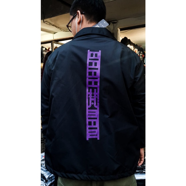 Jaket Coach Tokyo Revengers Manji Gang Touman - Valhalla - Tenjiku Terbaru