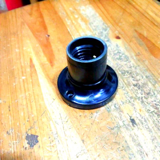 Mangkok lampu broco fitting plafon lampu hitam