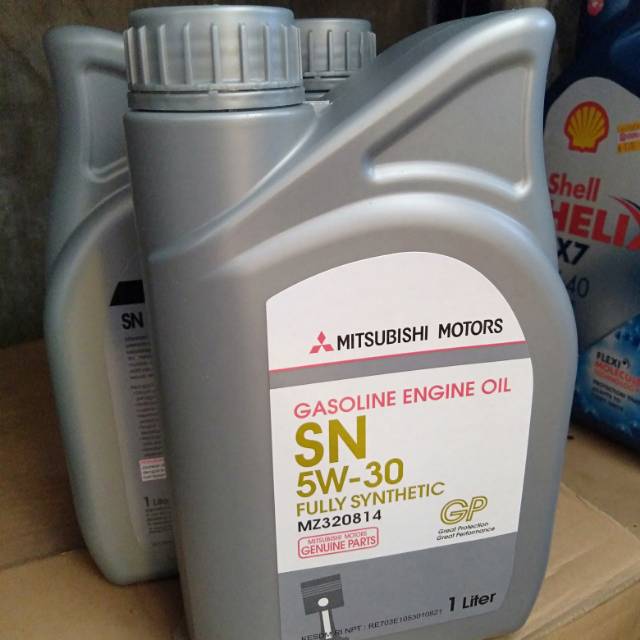 Oli 5W-30 Mitsubishi Untuk Segala Jenis Mobil Bensin