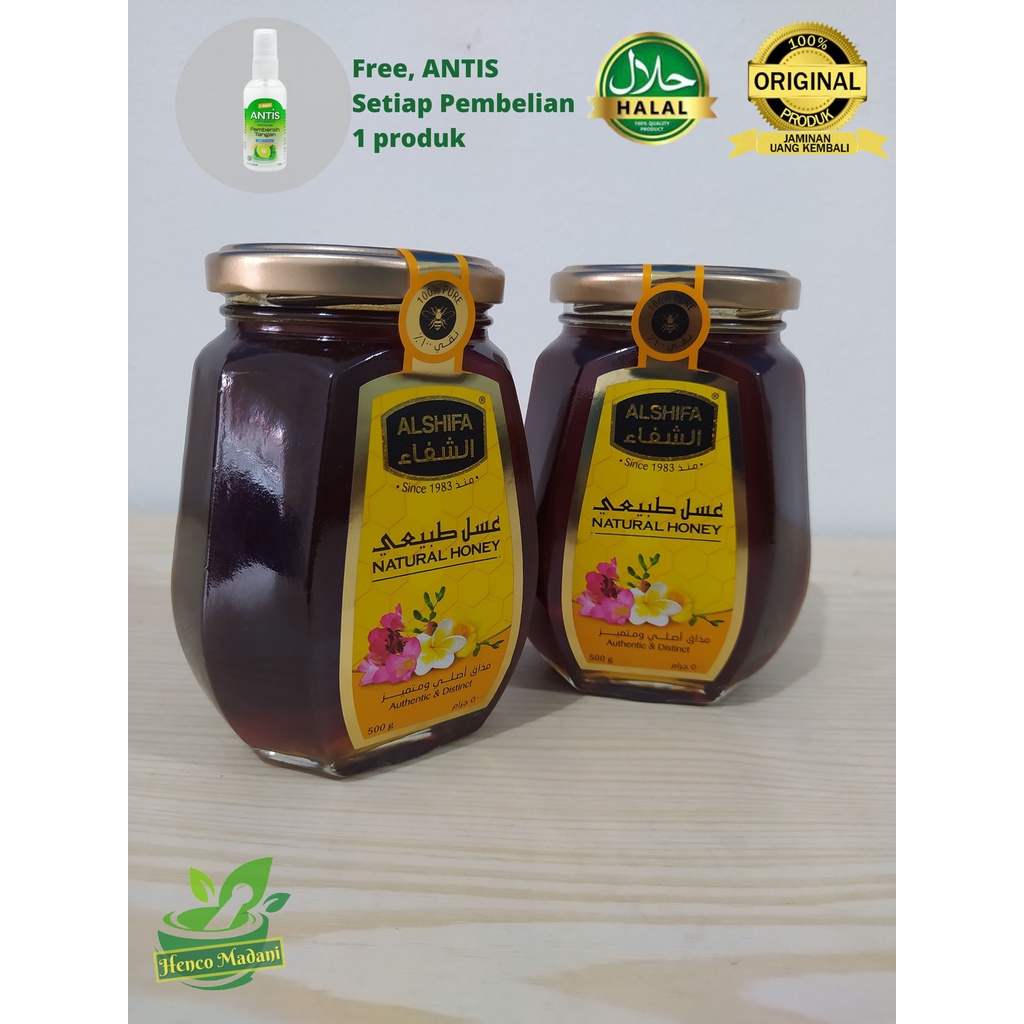 

Madu Al Shifa Asli 500 gr Natural Honey Import Arab Asifa
