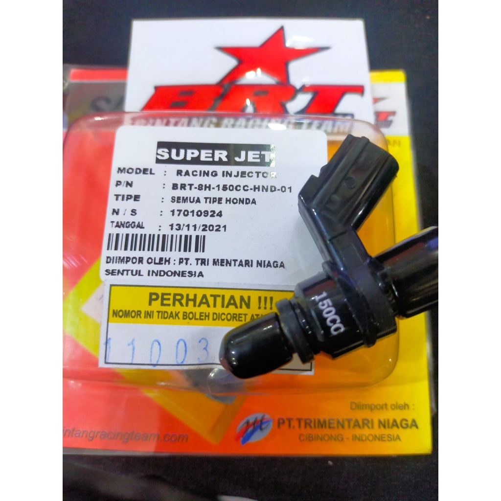 BRT INJECTOR INJEKTOR HONDA HOLE 8 180CC 150CC