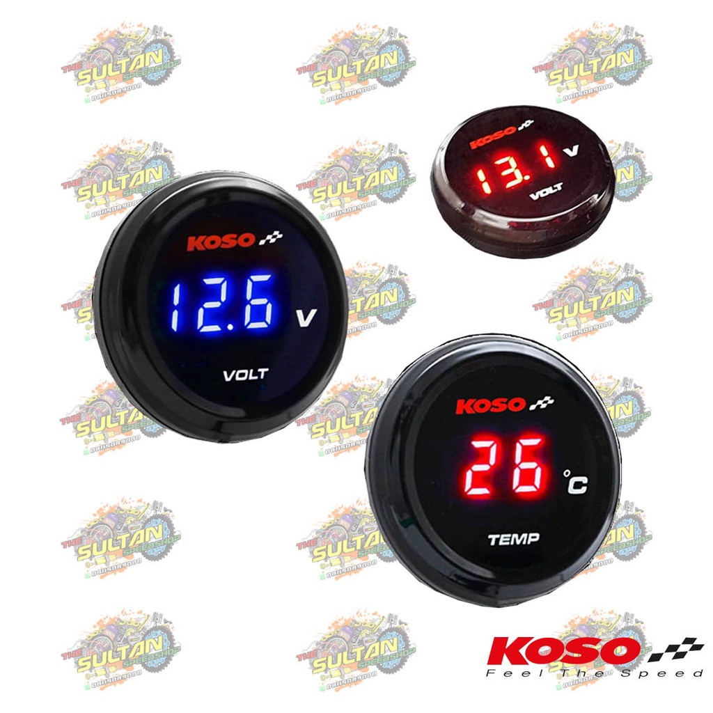 I-GEAR METER KOSO VOLT TEMP