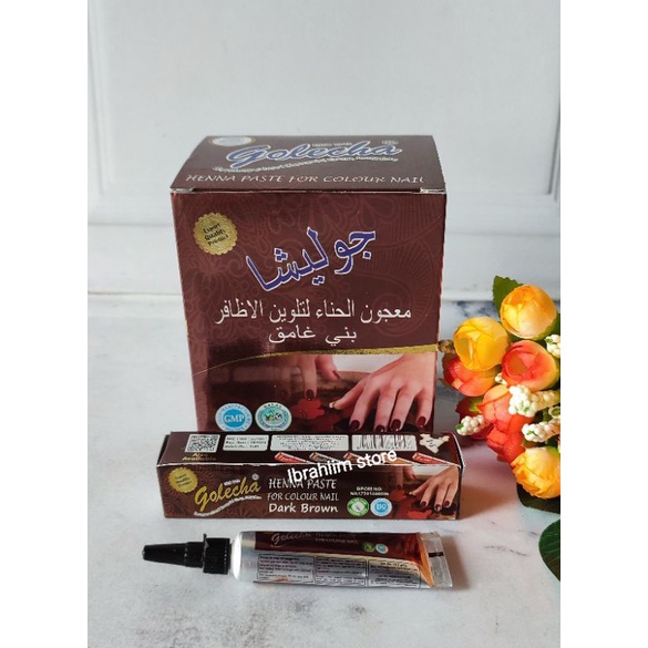 HENNA GOLECHA KUKU / NAIL TUBE GOLECHA NAIL / GOLECHA HENNA PASTE