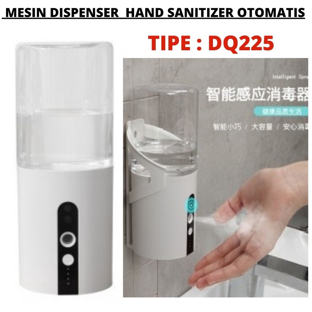 Mesin Dispenser Smart Hand Sanitizer Disinfektan Humidifier 2 In 1 Otomatis