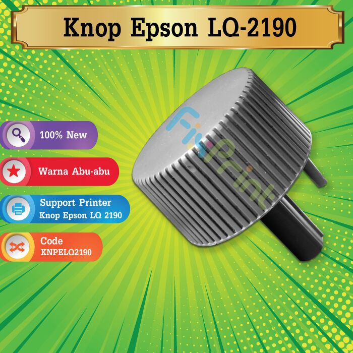 Knop Pemutar Kertas Printer Epson LQ-2190 LQ2190 2190, Knob Epson LQ-2190 LQ2190 2190