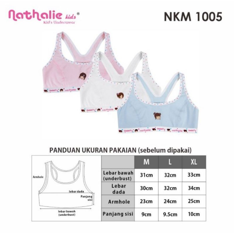 Miniset remaja ABG Nathalie NKM 1005