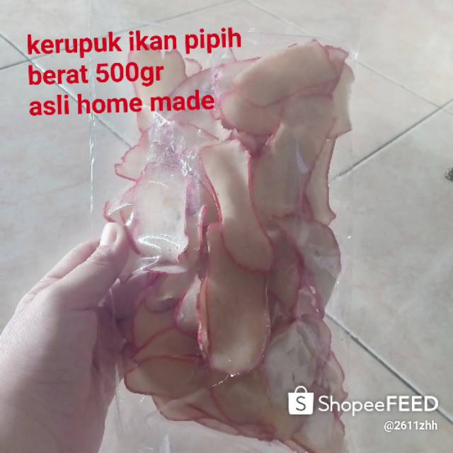 

Kerupuk ikan pipih