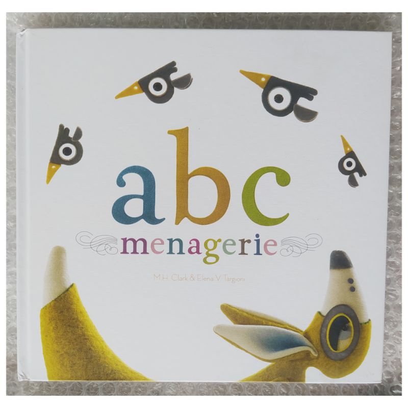 ABC Menagerie Hardcover. Buku anak impor bbw big bad wolf