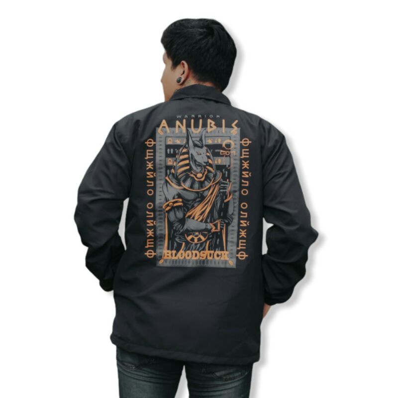 BLOODSUCK Jaket Coach Jaket Casual Jaket Pria Jaket Outdoor Jaket Parasut