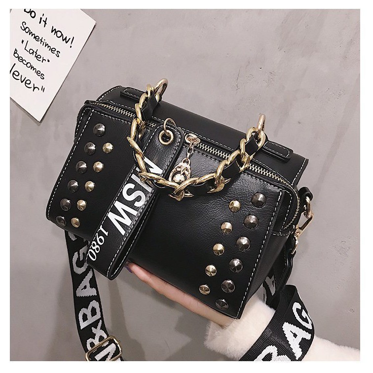 TAS SELEMPANG IMPORT LT1588 BLACK