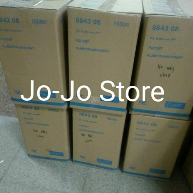 

Sale Plastik Pp Pocket 8843 F4 Bantex Clear 0.06 Mm Per Pack Isi 100 Lembar | Produk Baru