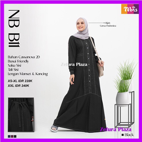 Gamis Terbaru Wanita Nibras NB B11