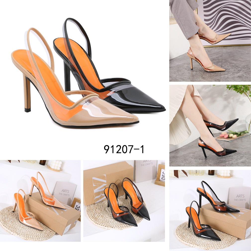 ZR Vinyl High Heels 91207-1