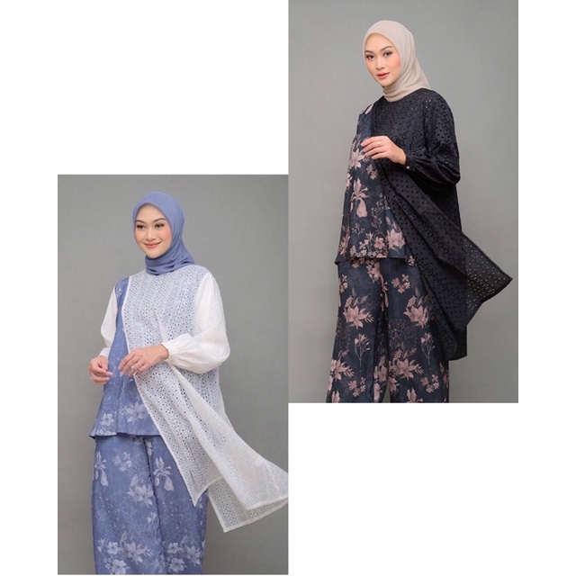 SALE‼️ NADA PUSPITA FLORAL REVELRY SERIES BLOUSE