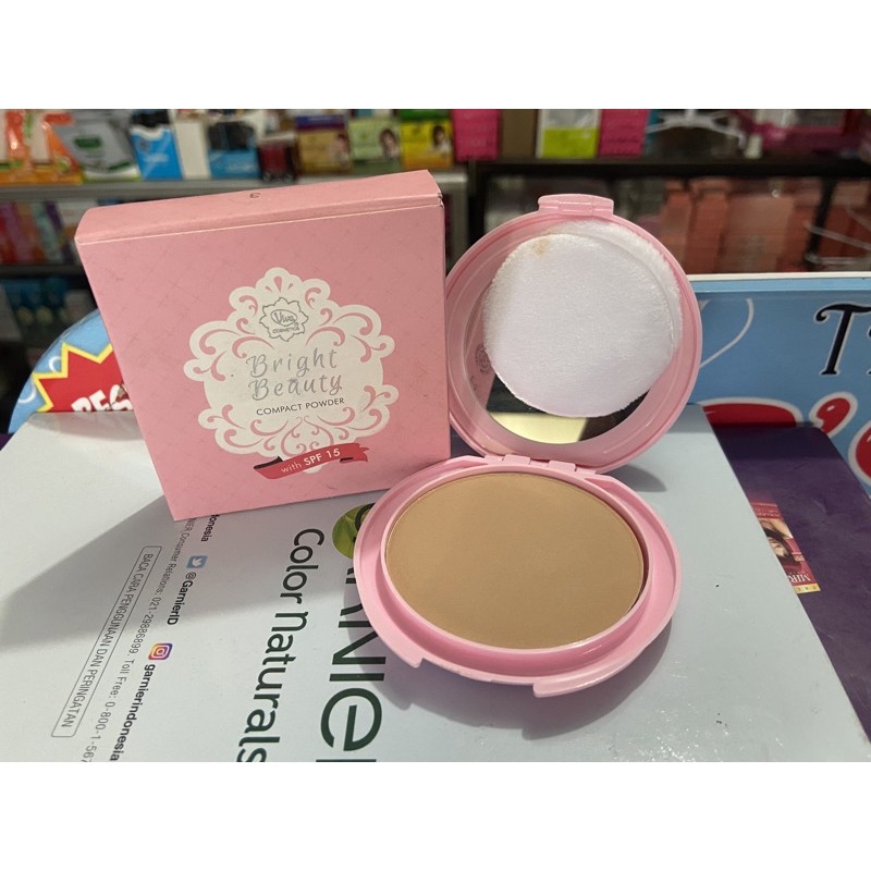 viva bright beauty compact powder with spf 15 - beige