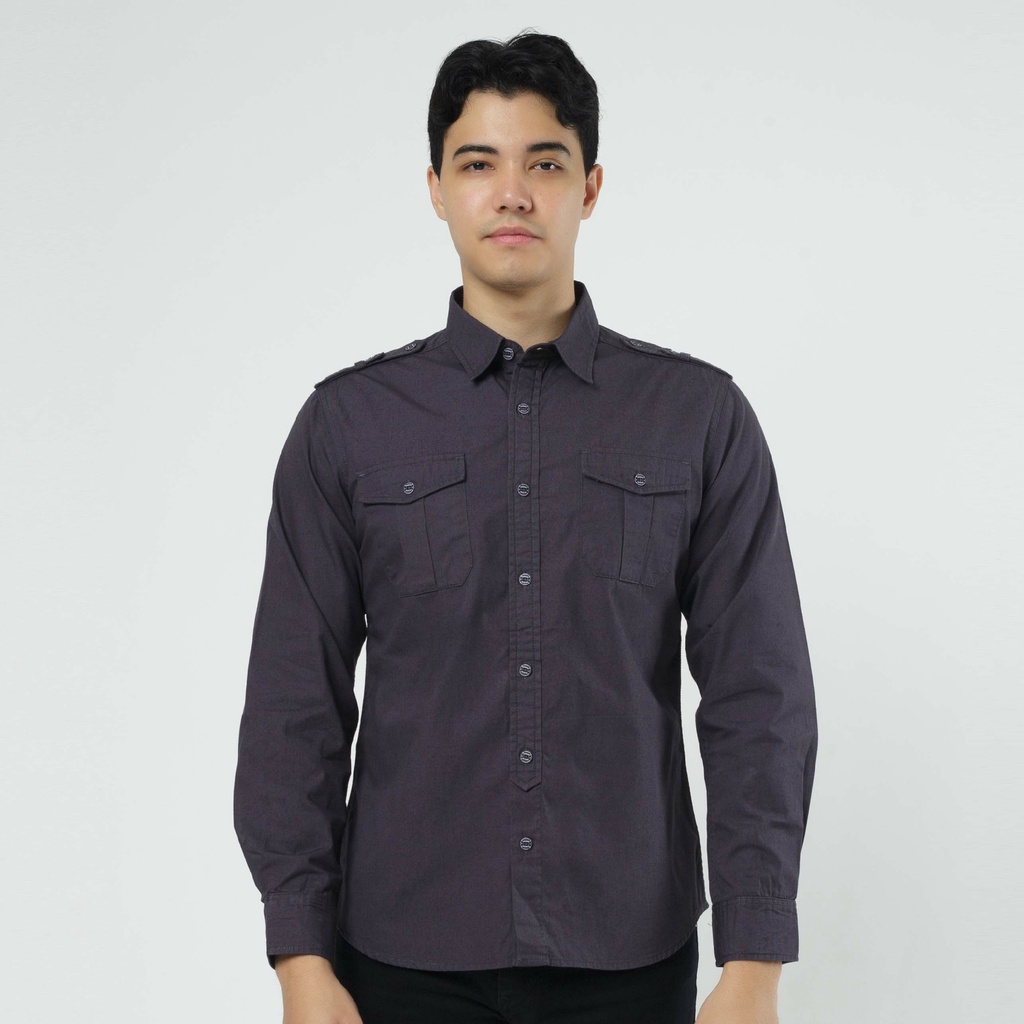 Baju Kemeja Casual / Formal Damor - DMKBL.CB008X - ( FANATIC STORE ) ORIGINAL