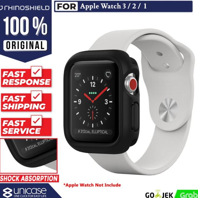 Case Apple Watch 42mm 3 2 1 RhinoShield CrashGuard NX Bumper Casing