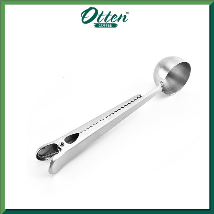 Coffee Spoon with Clip (Stainless Steel)-0
