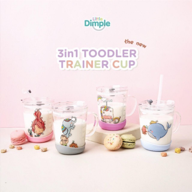 Little dimple 3in1 Toodler Trainer Cup