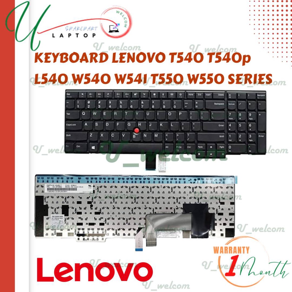 keyboard Thinkpad T540 T540p L540 W540 W541 T550 W550 W550s