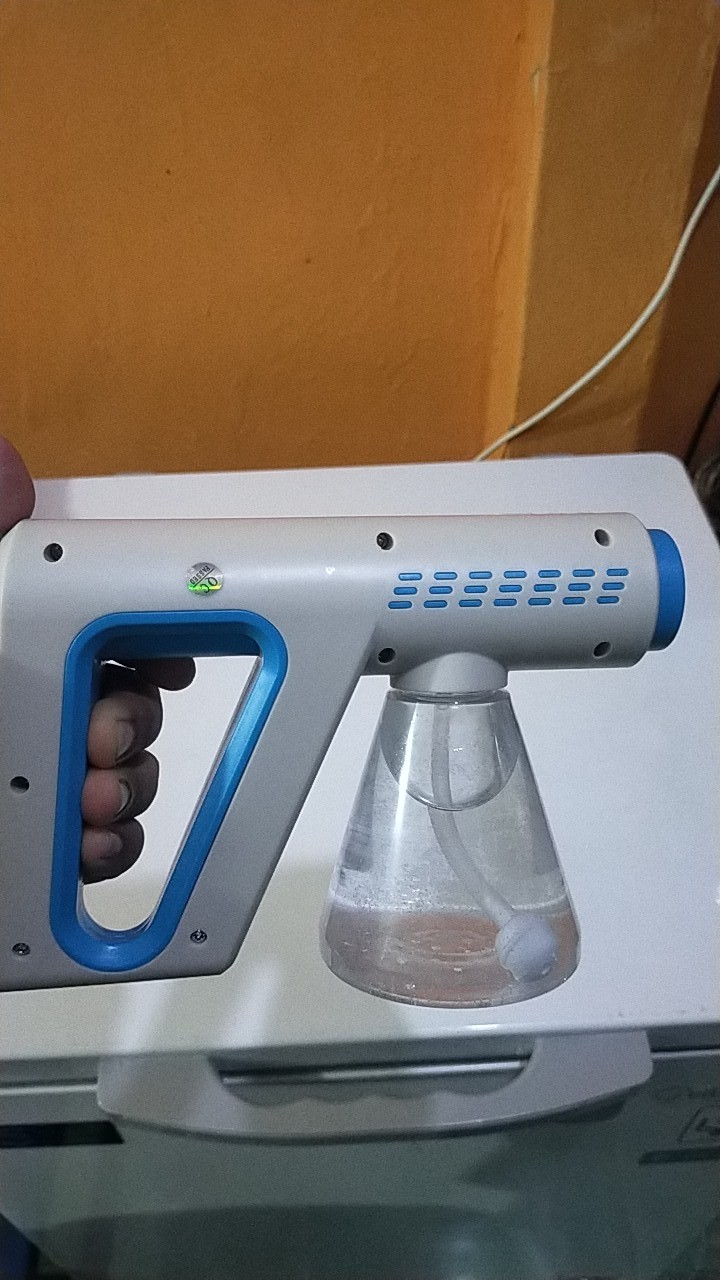 Spray Nano Sanitizer Disinfektan Rechargeable Untuk Rumah / Restoran / Mobil