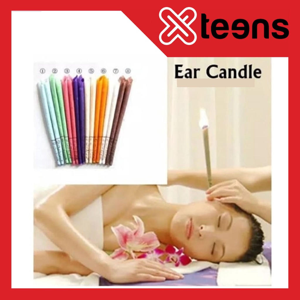 (SEPASANG) Ear Candle / pembersih telinga / lilin sedot kotoran telinga