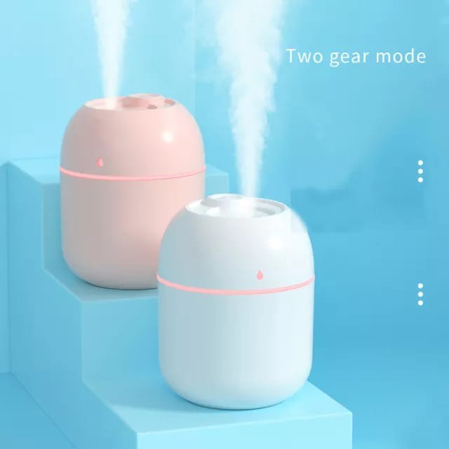 Humidifier / Diffuser LED Aromatherapy Essential Oil Pelembab Udara USB 220 ml