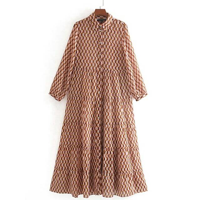 BAJU DRESS ZARA/BAJU MAXI DRESS ZARA 