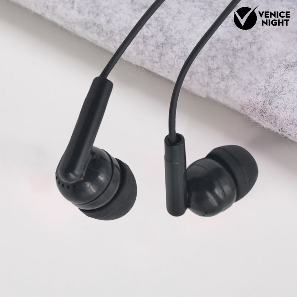 (VNEP) (Berkabel) 102 Earphone In ear Ergonomis Bahan PVC Dengan Kabel Jack 3.5mm Untuk Handphone