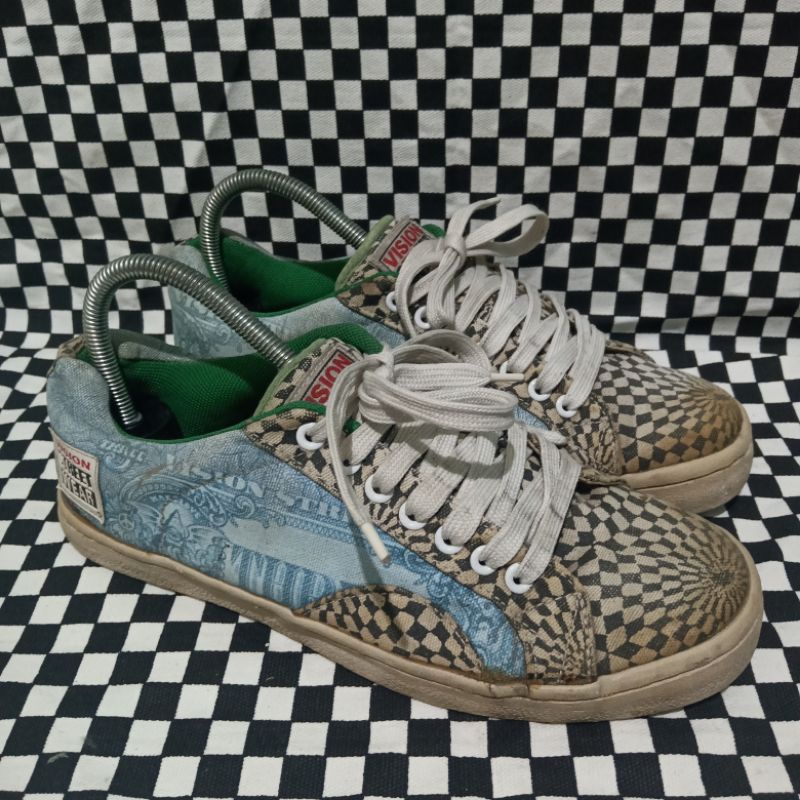 sepatu vision street wear rare second bekas preloved