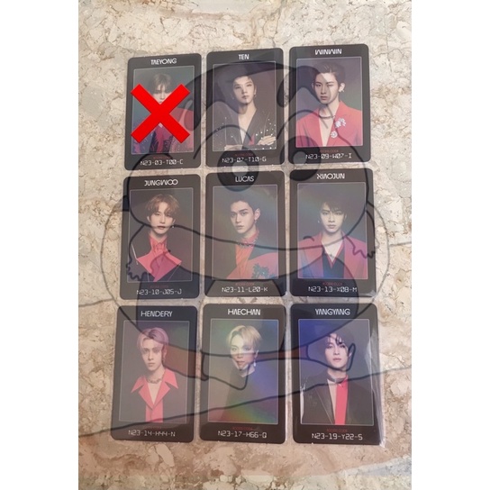 Acces card Ac jungwoo Ac Ten Ac Winwin Ac Lucas Ac Xiaojun Ac Hendery Ac Haechan Ac Yangyang NCT Way