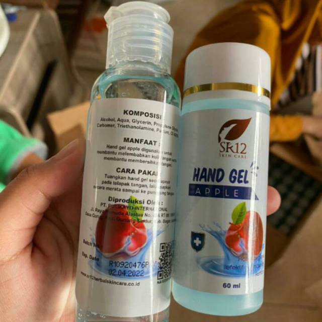 Hand Sanitizer - Hand Gel Sr12 60ml - 100ml