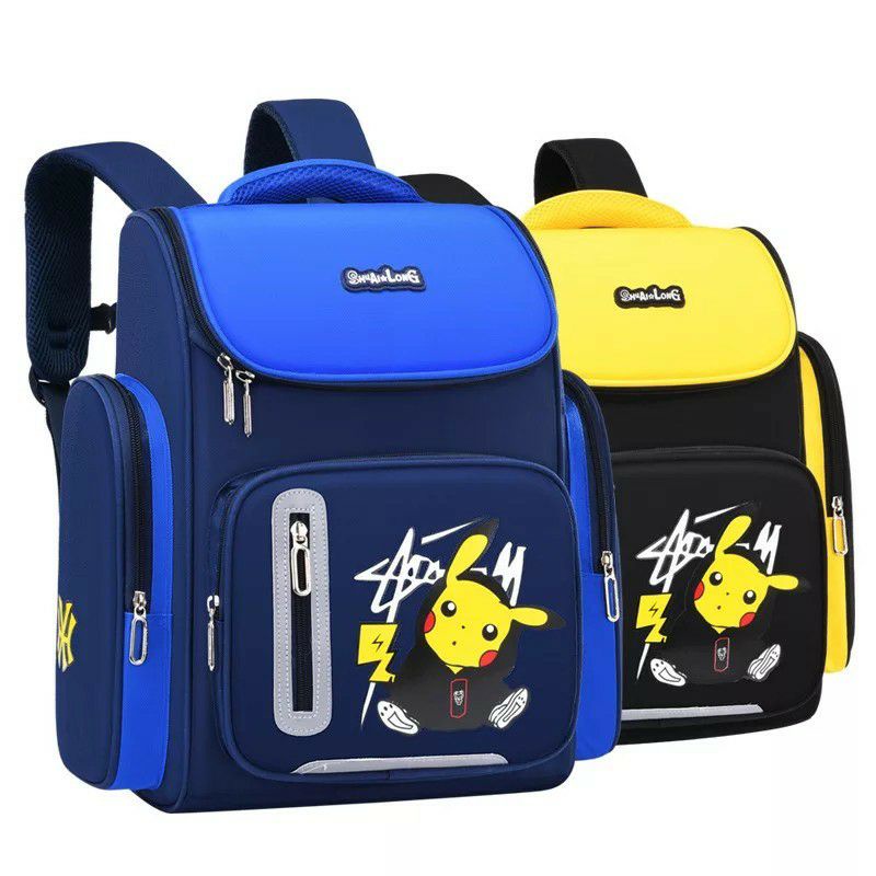 Tas Anak Sekolah Ransel Anak Karakter Backpack Anak Paud dan TK Laki Laki Perempuan Garsel pokemon