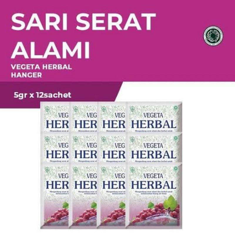 

Vegeta Herbal Rasa Anggur 12 Scht