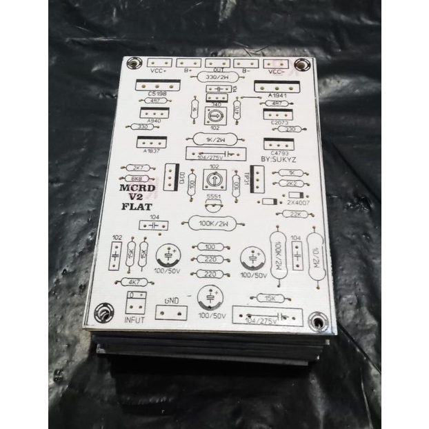 PCB MCRD V2 Flat Fiber By SUKYZ