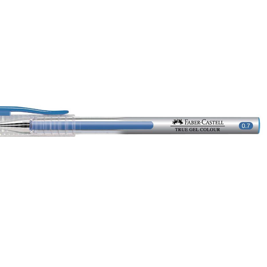 

Harga Murah.. Faber-Castell True Gel Pen -- Light Blue Ink 0.7 mm 1 Box isi 10 pcs