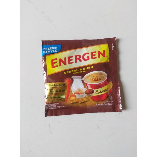 

Energen susu dan sereal minuman serbuk untuk sarapan aneka rasa