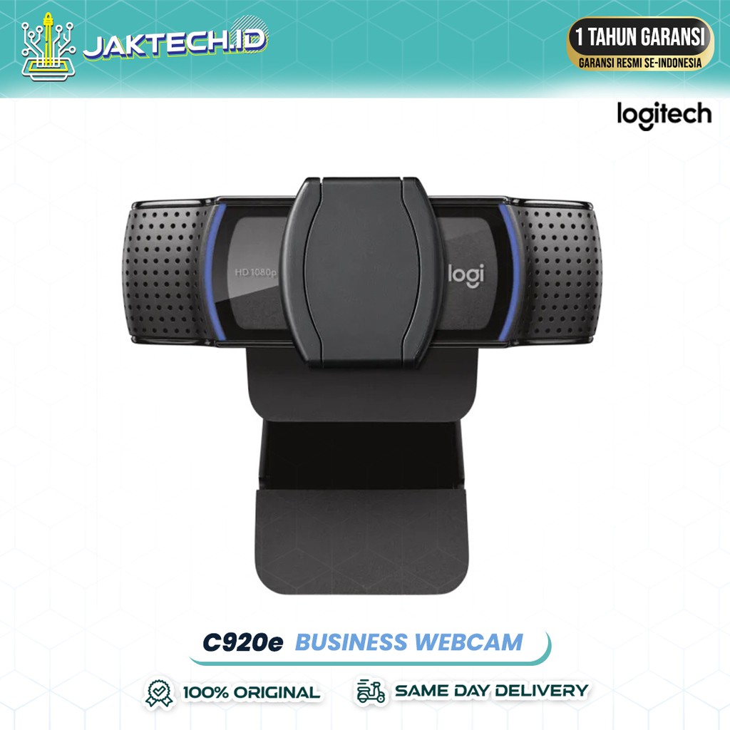 Logitech C920 Webcam Business 1080p GARANSI RESMI