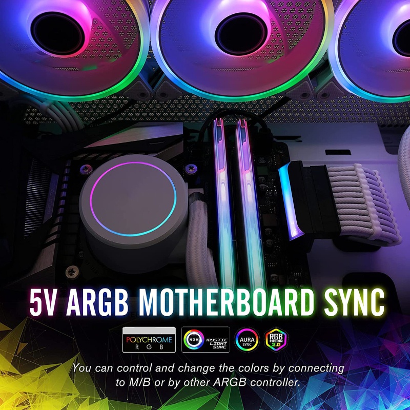 Btsg 5V Motherboard ARGB SYNC Steering Untuk Kepala Untuk Mainboard Komputer ATX Power Supply Konektor 24P Ke 90derajat Steer