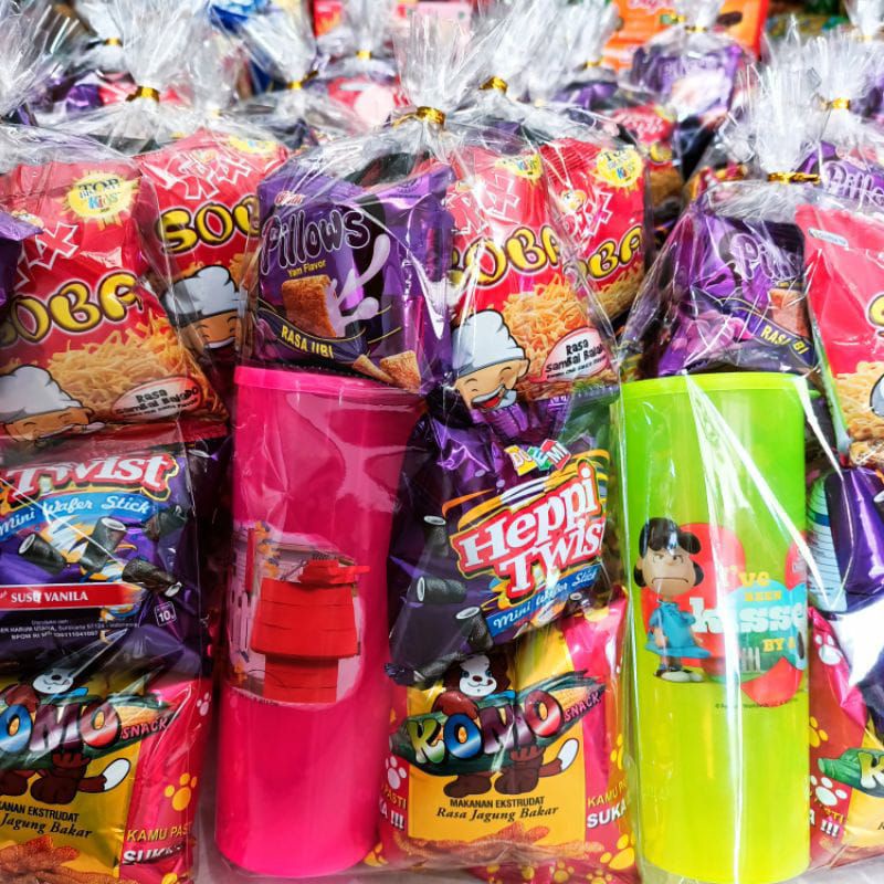 

PAKET SNACK ULANG TAHUN ANAK MURAH / BINGKISAN HADIAH ANAK / PARCEL ANAK