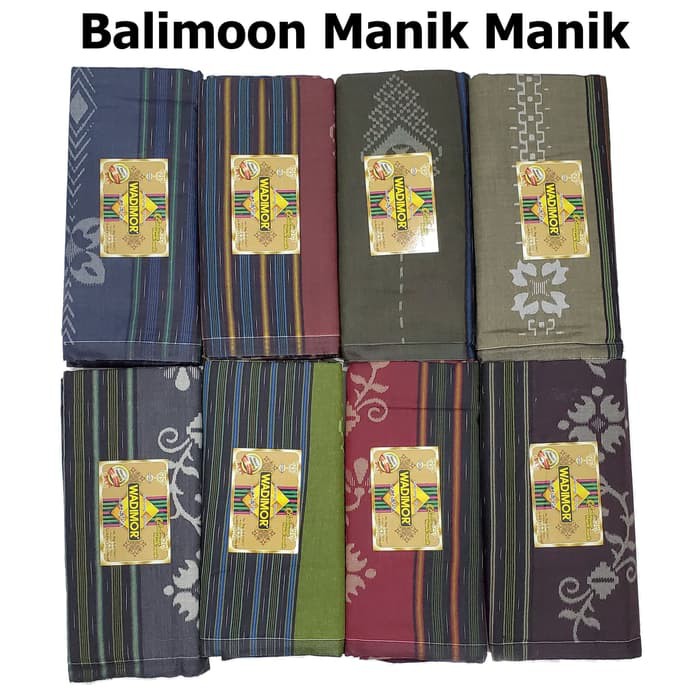 Sarung Wadimor Bali Motif Sarung Tenun Balimoon Original