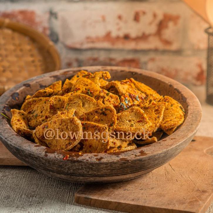 

Diamond Promo BASRENG MAMAH UWE 250gr/ BASRENG KERIPIK DAUN JERUK