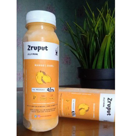 

Minuman Jelly Drink - Zruput Jelly Drink Mangga