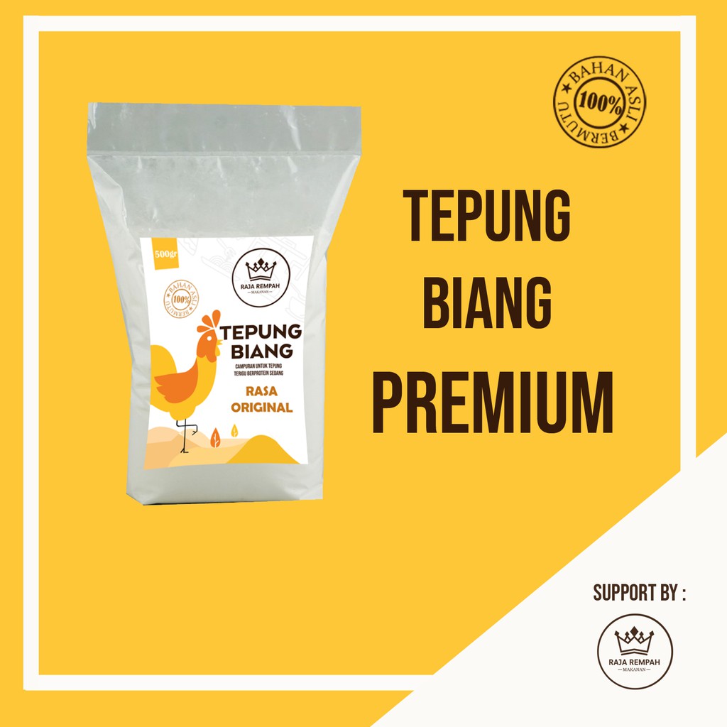 

[PREMIUM] Tepung Biang Fried Chicken │500gr