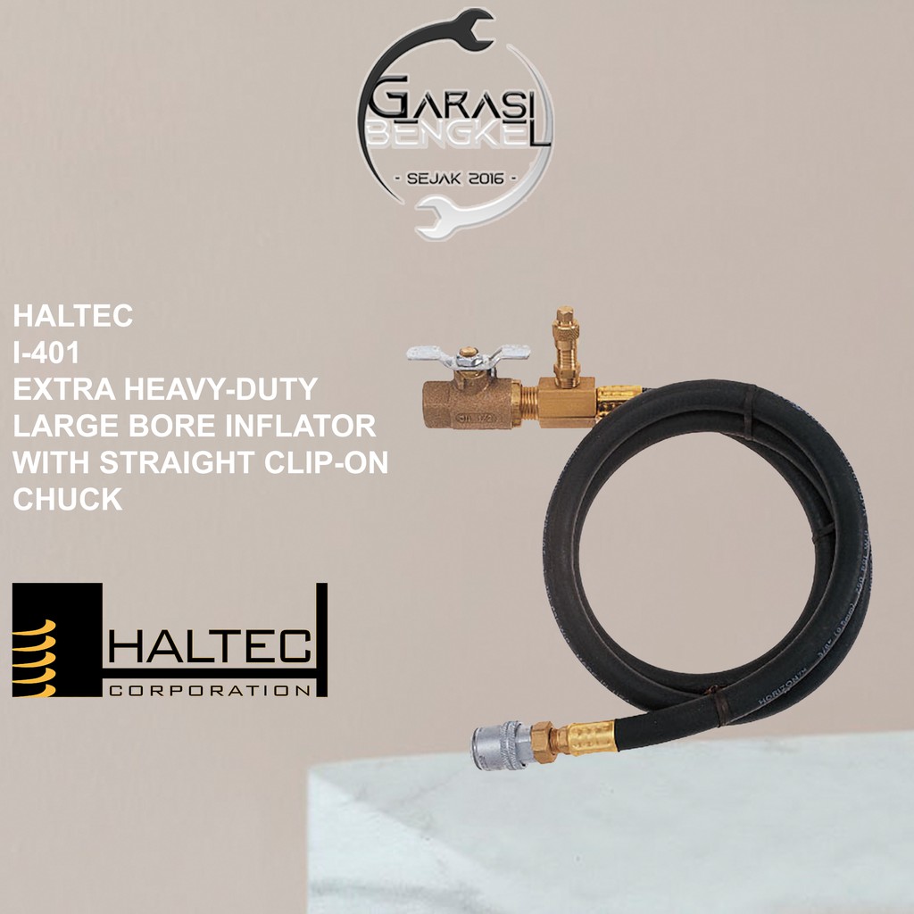 Haltec I-401 Large Bore Inflator - Isi Angin