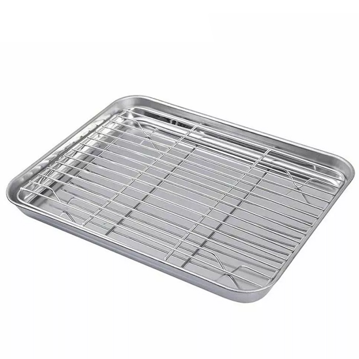 Loyang Oven Loyang Anti Lengket Loyang Kue Anti Lengket Baking Tray Stainles