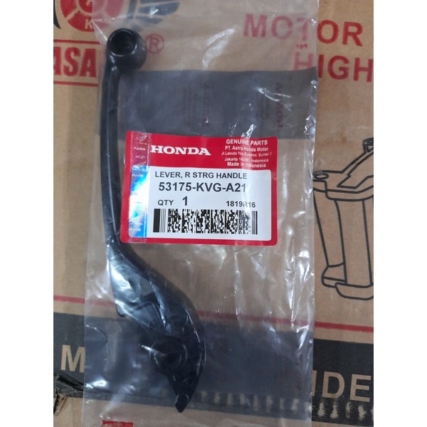 HANDLE REM KANAN HONDA VARIO 110 KARBU KWALITAS ORI