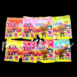 GROSIR 12 PCS BOXER CELANA DALAM CD ANAK PEREMPUAN LUSINAN HAPPY GIRL