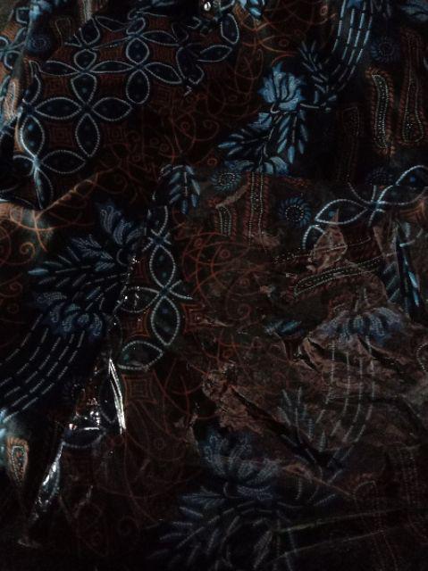 Cod. Bayar Di Tempat. Maura Couple - Sania Ruffle Batik Couple Ori Ndoro Jowi Garansi Termurah