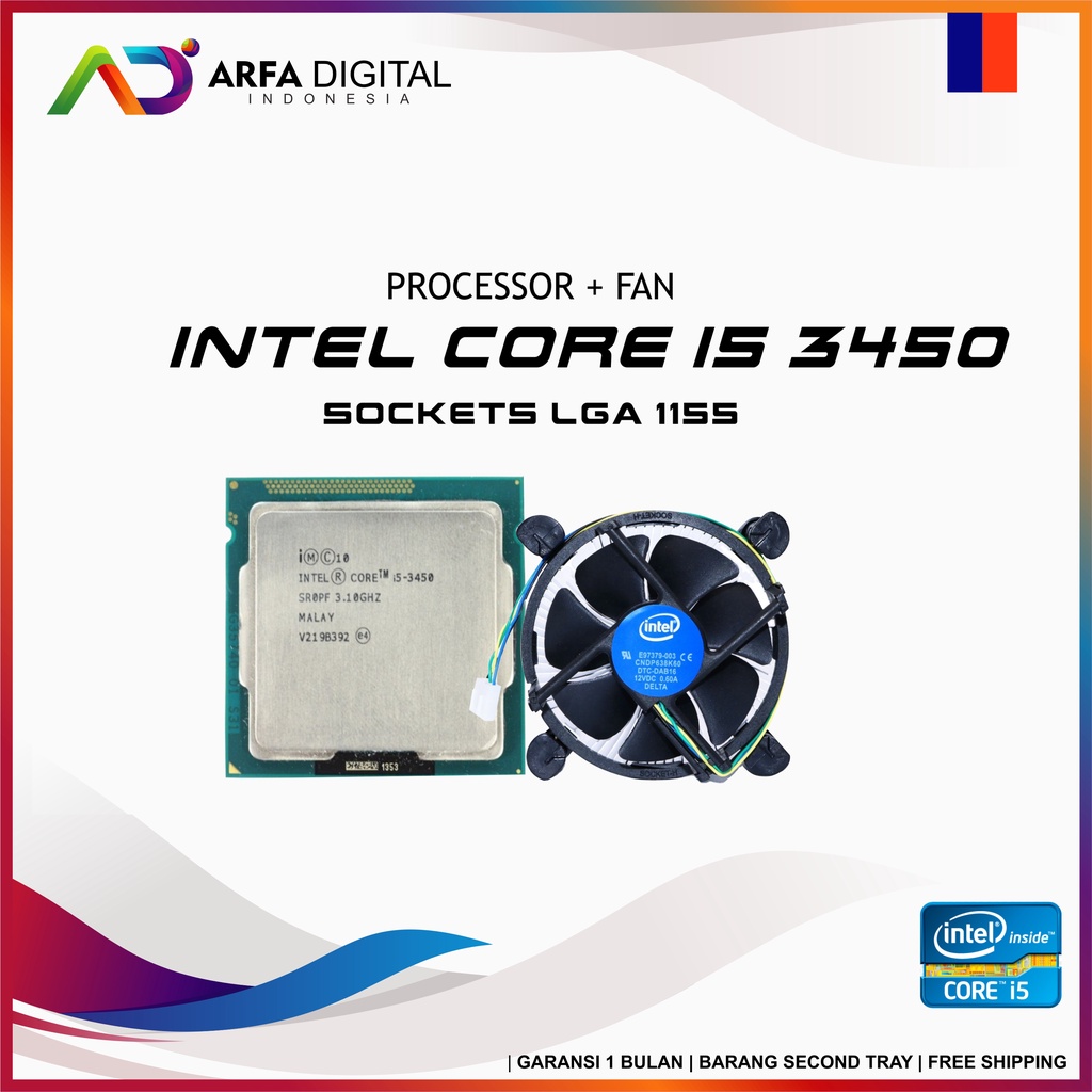 Processor intel core i5 3450 3,10 GHz Gen 3